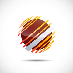 Logo Ball in motion   Vector © puckillustrations