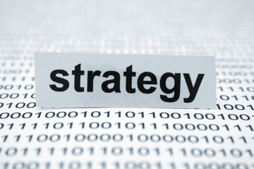 Strategy concept