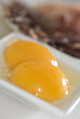 charcuterie et oeufs
