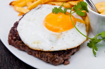 Egg and fries