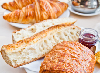 fresh croissant