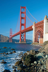 The Golden Gate Bridge in San Francisco