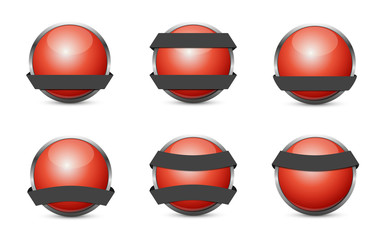 buttons + 3D placeholder