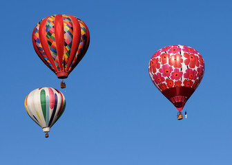 Obraz premium Colorful hot air balloons