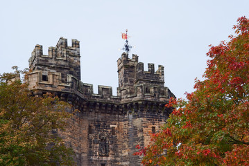 Lancaster castle gates (UK)