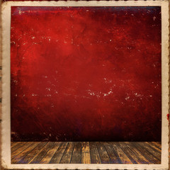 Grunge interior red © lapas77