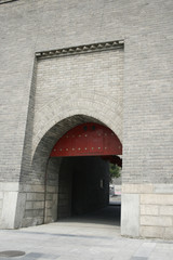 Altstadt von Xian, Zugbrücke und Stadtmauer