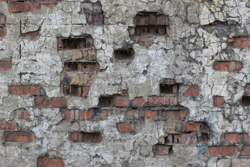 Fototapeta na wymiar Stary mur ceglany