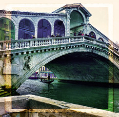 Fototapeta na wymiar Starożytny Wenecja - Rialto