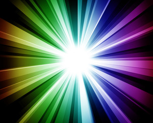 Abstract rainbow multicolored technology background.