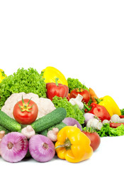 Assorted fresh vegetables