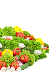 Assorted fresh vegetables