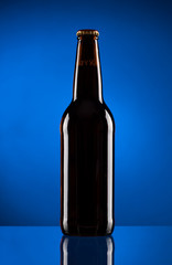 Brown beer bottle