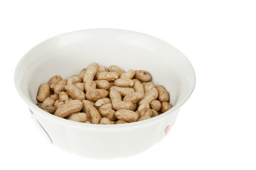 Peanut in bowl