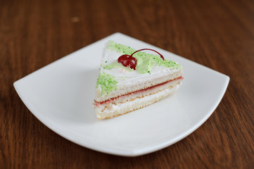cake with cherry