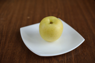 A healthy apple