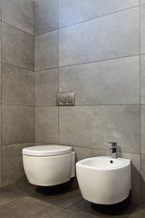 new apartment, empty bathroom