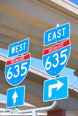 LBJ Freeway Signs