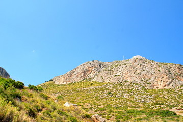 Fototapeta na wymiar Rezerwat przyrody Zingaro, Sycylia, Włochy