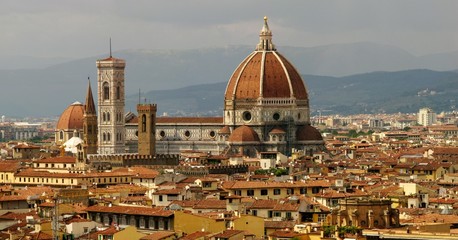 Fototapeta na wymiar Florence. Cathedral (Basilica ) of Saint Mary of the Flower