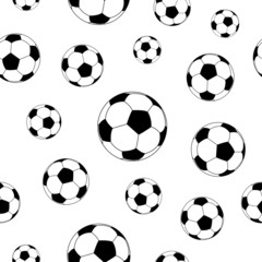 Obraz premium Football - pattern