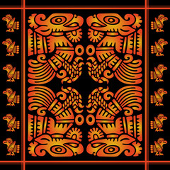 African decorative pattern
