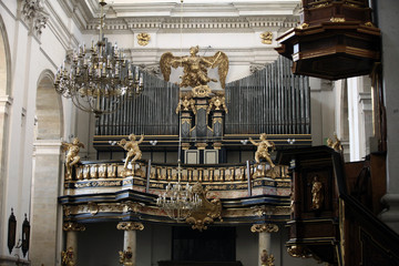 Cracow -St. Peter's and St. Paul's Church, baroque organs