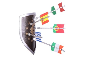 Euro Schild Seitlich