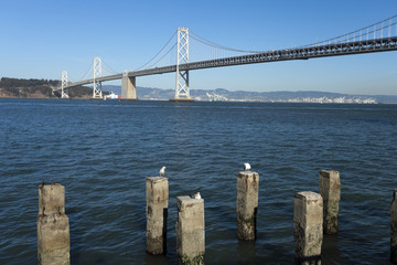San Francisco Bay bridge