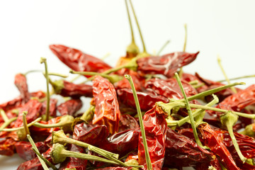 Dried red peppers