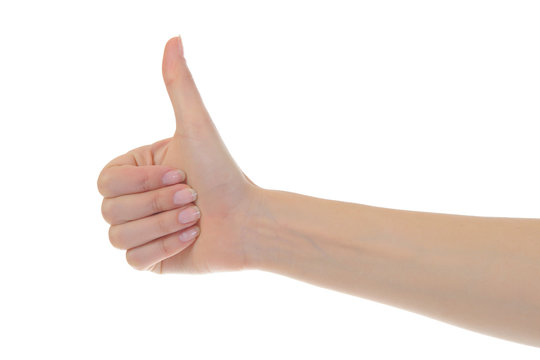 tumb sign