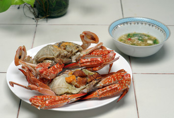 Steamed Crabs
