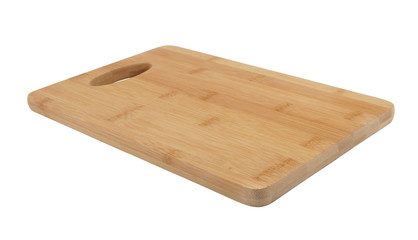 Chopping board isolated on a white background