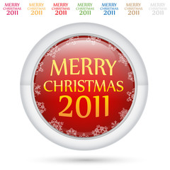 Bottone Merry Christmas 2011