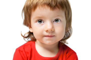 Naklejka premium little girl