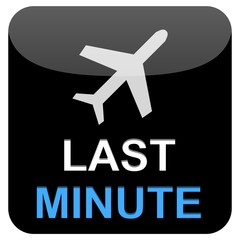 Fototapeta premium Internet Button - Last Minute