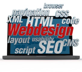 Fototapeta premium webdesign