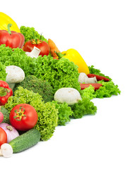 Assorted fresh vegetables