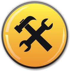 Fototapeta premium bouton maintenance