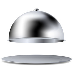 Vector tray isolated on white. Best choice