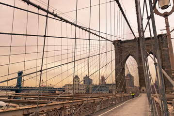 Fototapeta premium ponte di Brooklyn - New York