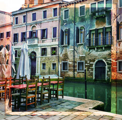 Fototapeta na wymiar Antique Wenecja