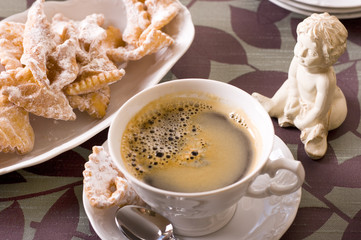 Coffee and biscuits