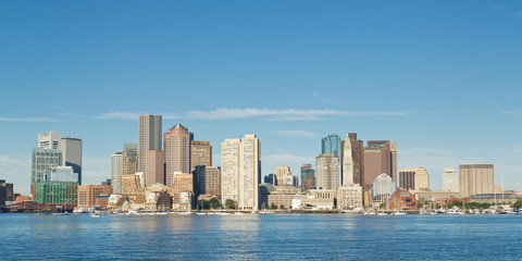 Fototapeta na wymiar Skyline of Boston, Massachusetts