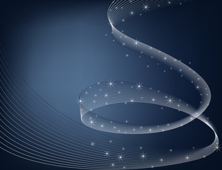 una magica scia di stelle