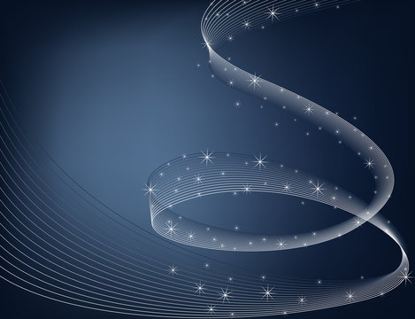 una magica scia di stelle