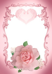 frame rose