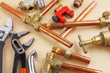 plumbers bits and tools