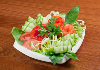 vegetable arrangement
