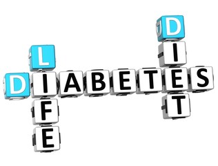 3D Diabetes Life Diet Crossword